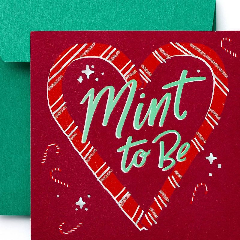 Mint To Be Christmas Greeting Card