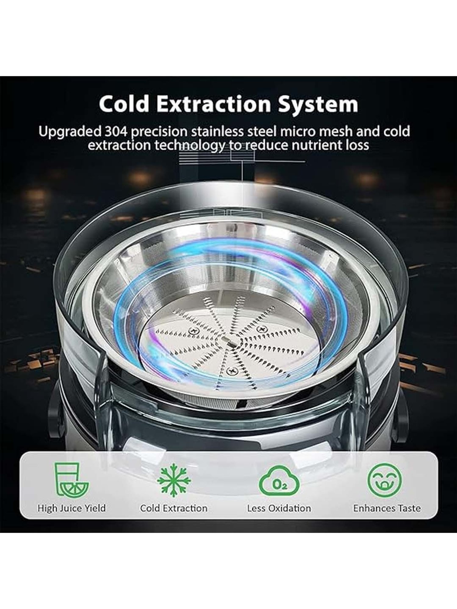 Inalsa 900W Electric Juicer