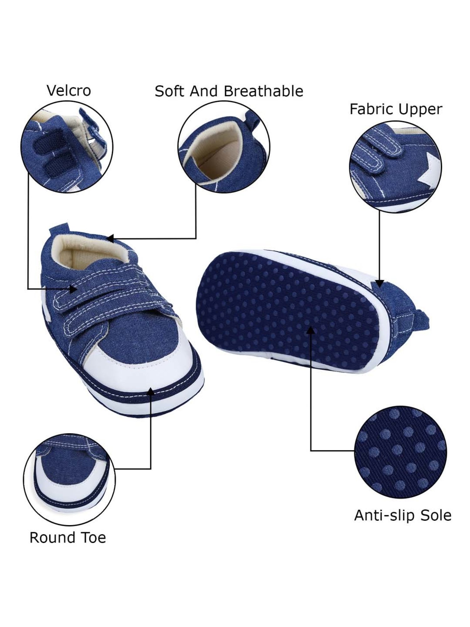 Baby Moo Kids Brown Casual Booties