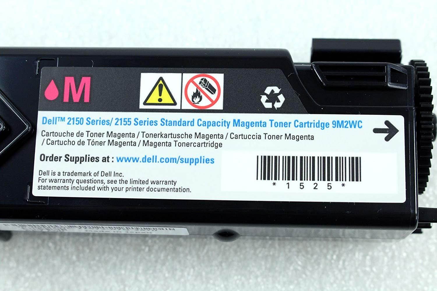 Dell 2150 2155 series standard capacity magenta toner cartridge 9M2WC