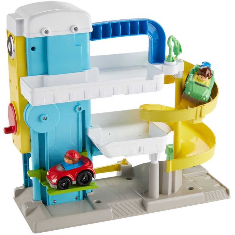 Fisher-Price Little People Helpful Neighbors Wheelie Garage