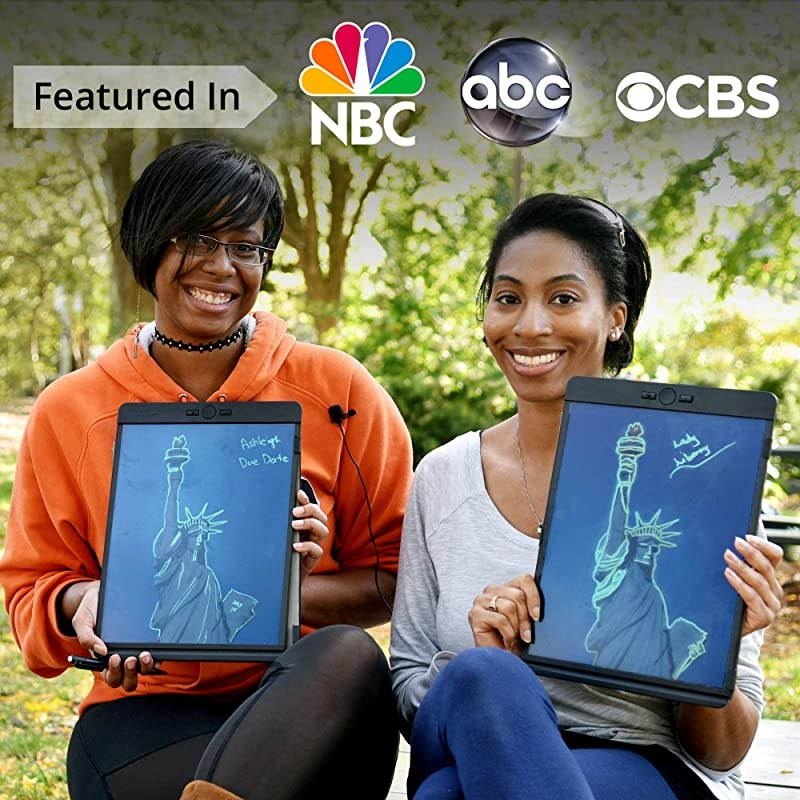 Blackboard Note 5.5 x 7.25 inches - Paperless Notepad - Authentic