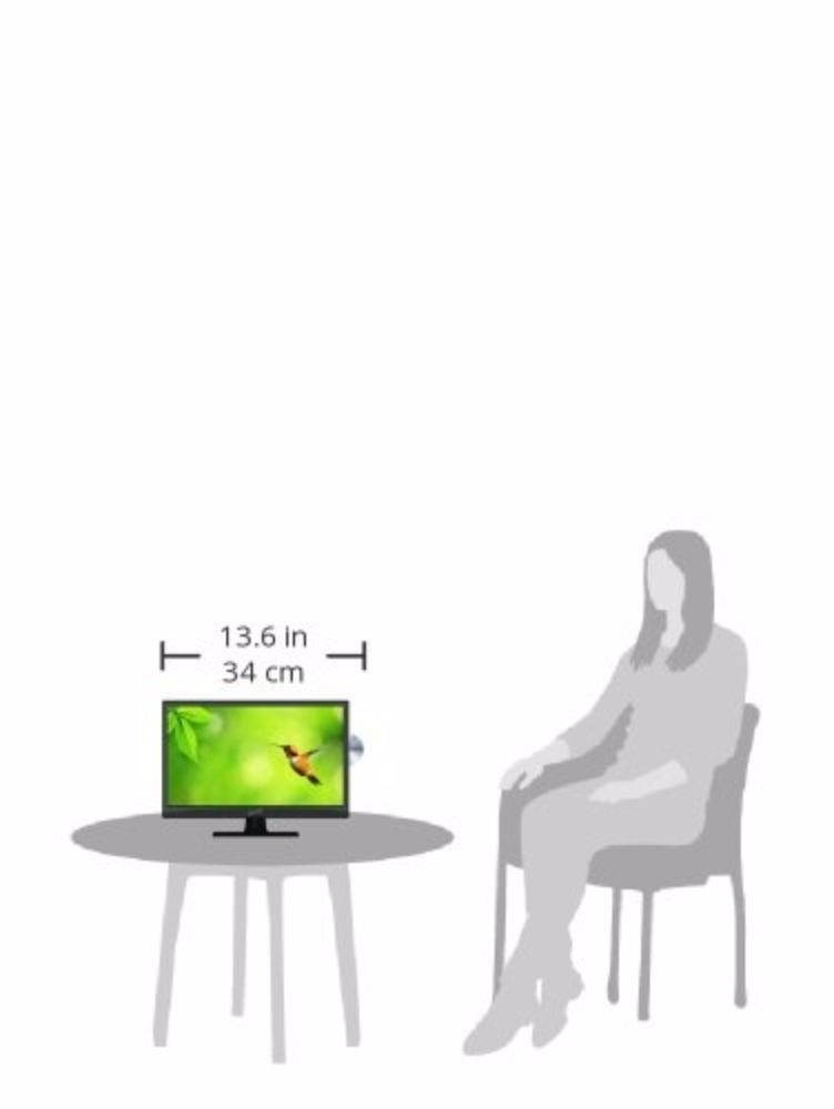 PROSCAN PLEDV1945A 19" LED HDTV with Built-In DVD Player (Black) - New