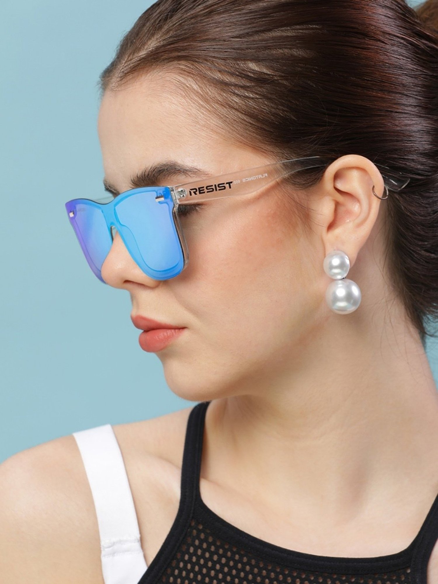 Resist Eyewear Aqua Wayfarer Polarized Unisex Sunglasses