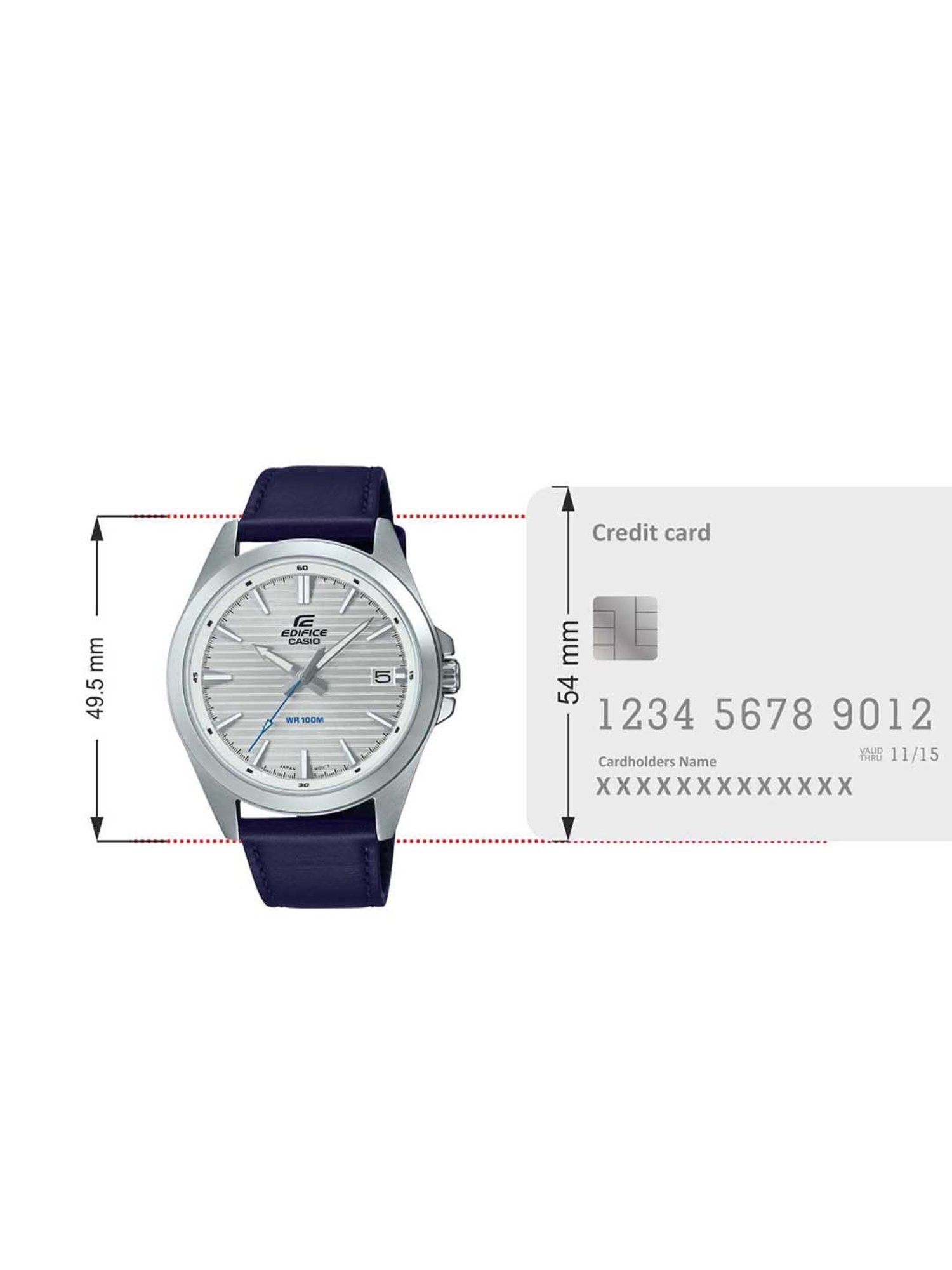 Casio EFV-140L-7AVUDF Edifice Analog Watch for Men (44 mm)