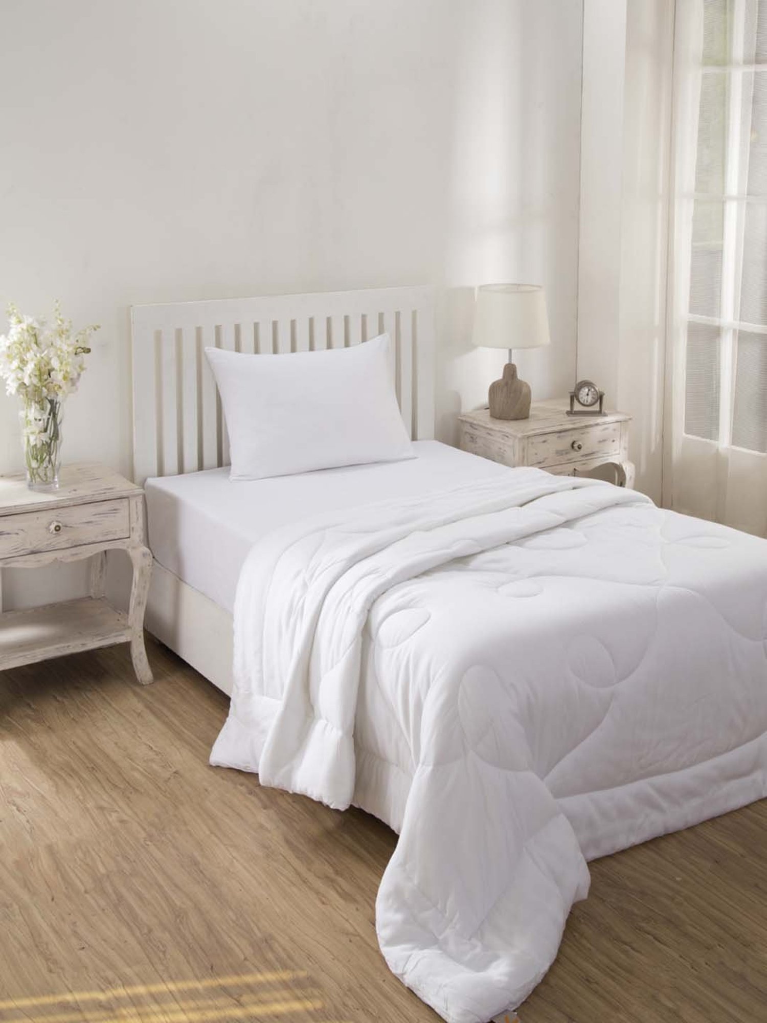 Maspar Essentials White Duvet Cover - Set of 1