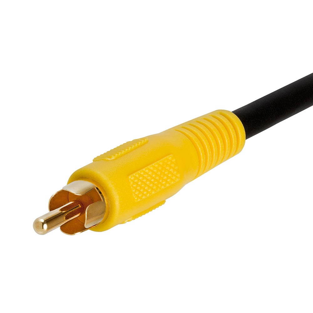 Cmple - 1-RCA Composite Video / Subwoofer / Coax / S/PDIF Patch Cable -50ft