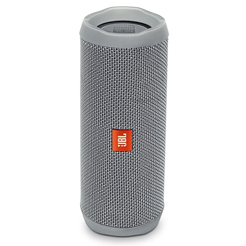 Flip 4 Waterproof Portable Wireless Bluetooth Speaker Bundle - (Pair) Gray