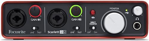 Focusrite Scarlett 2i2 USB Audio Recording Interface