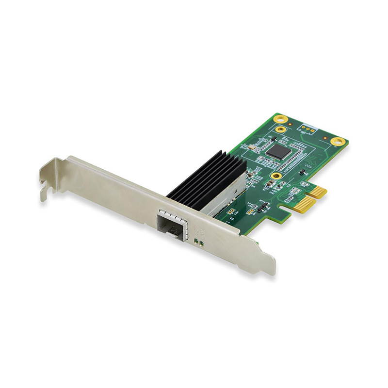 PCIe x1 intel I210 GbE Optical Fiber Network Card SFP Gigabit Ethernet Server NIC