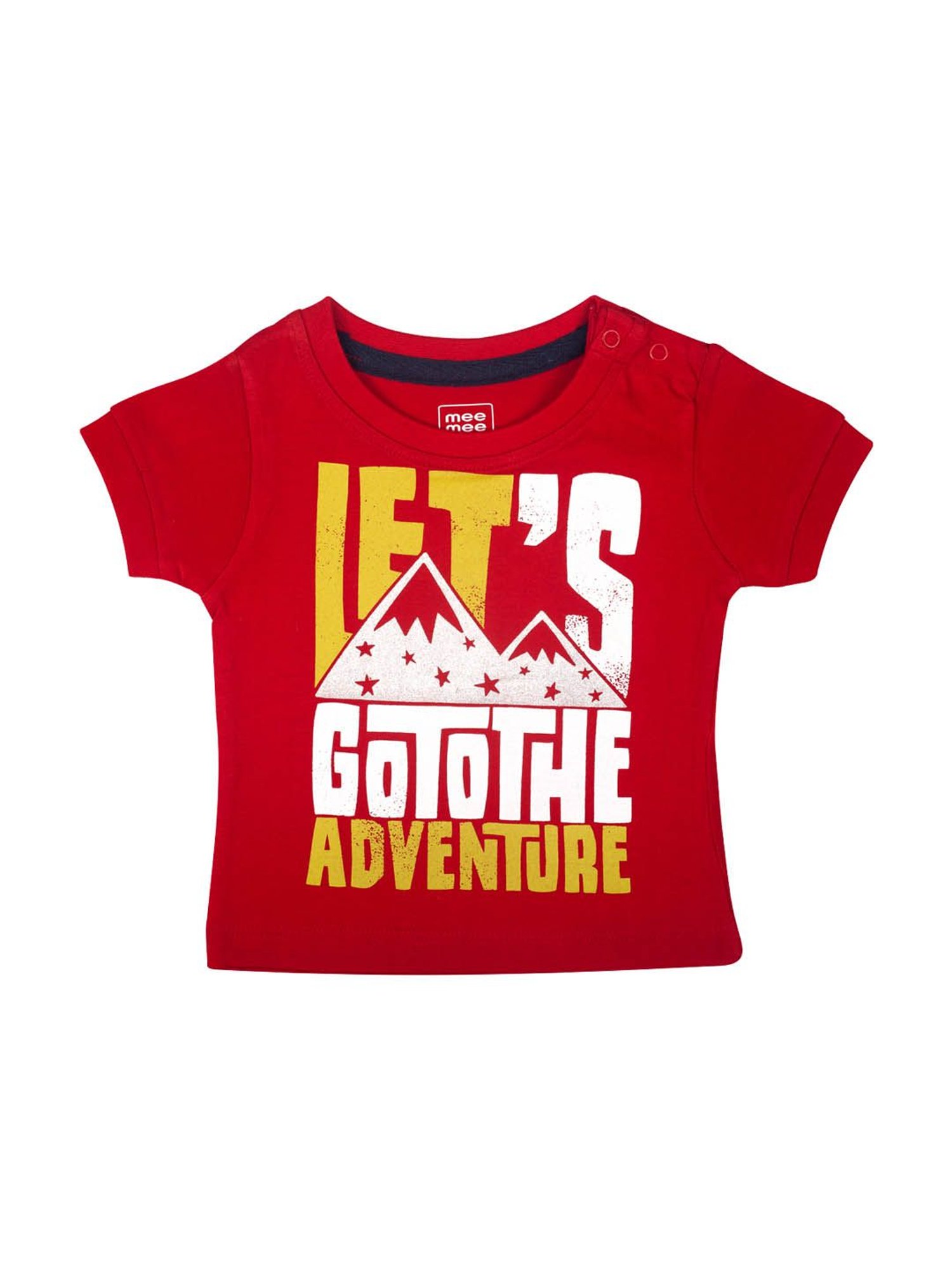 Ed-a-Mamma Baby Green Printed T-Shirt