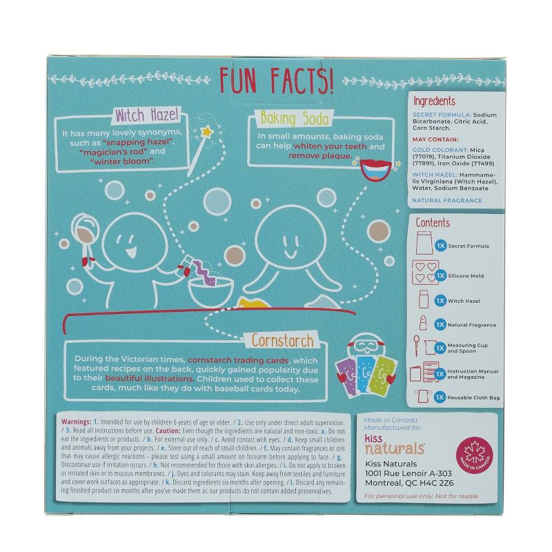 Kiss Naturals DIY Bath Bomb Kit