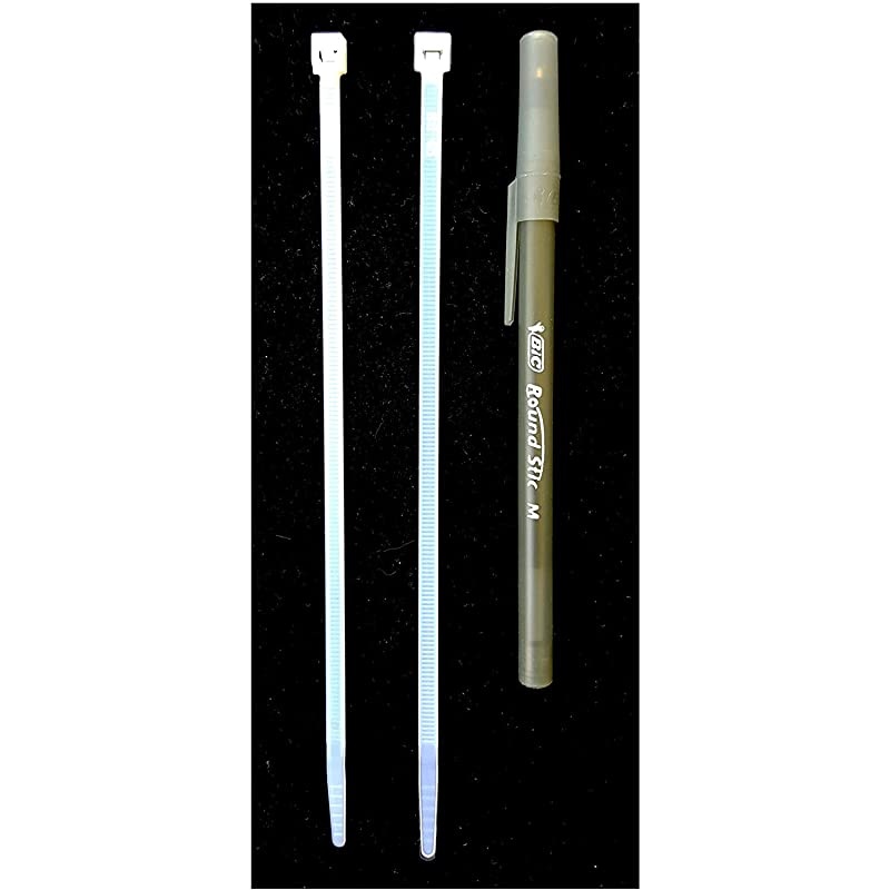 Ties Standard Duty 76 Inch Premium Nylon Wire Management ZipTies 50 LB Tensile Strength USA Strong Ties 1000 Pack Natural White