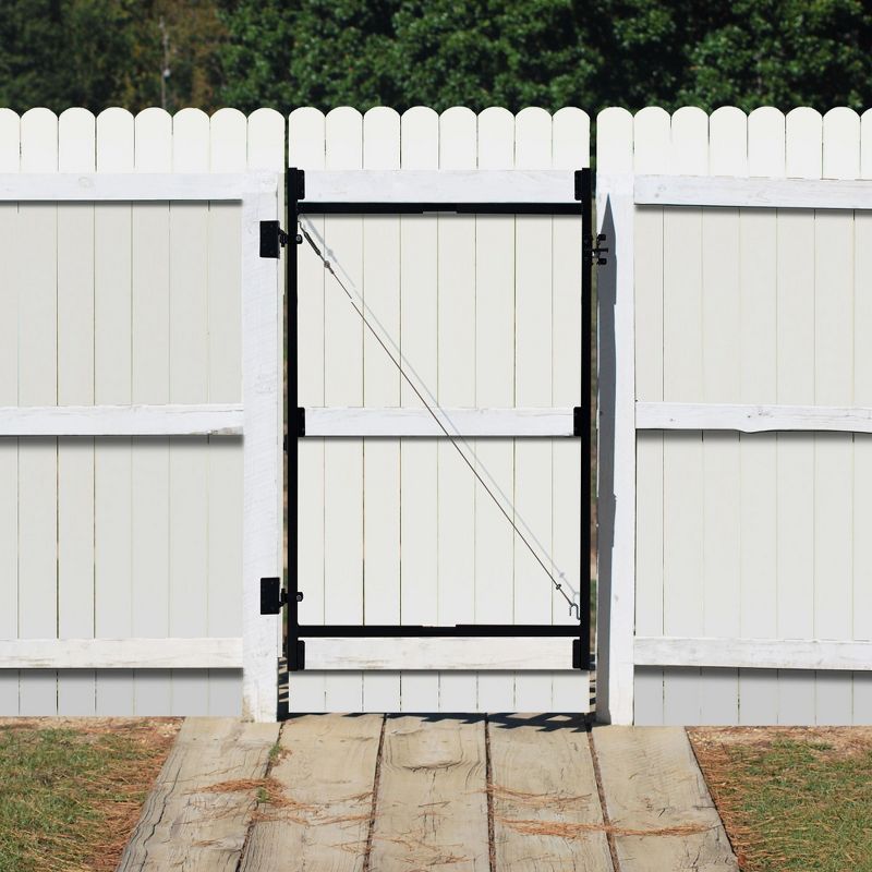 Adjust-A-Gate Steel Frame Gate Kit, 36"-60" Wide Opening Up To 7' High (6 Pack)