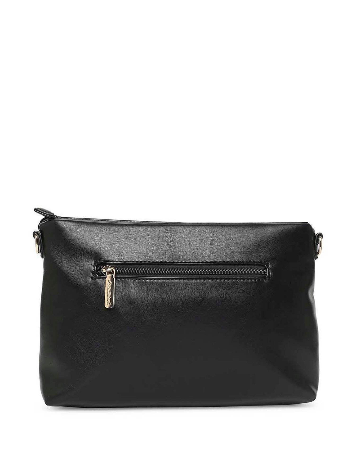 Marina Galanti Black Quilted Medium Sling Handbag