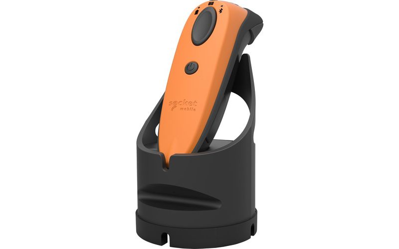 Socket Mobile DuraScan D750 2D/1D Imager Barcode Scanner - Wireless Connectivity - 35.43" Scan Distance - 1D, 2D - Imager - Bluetooth - Orange