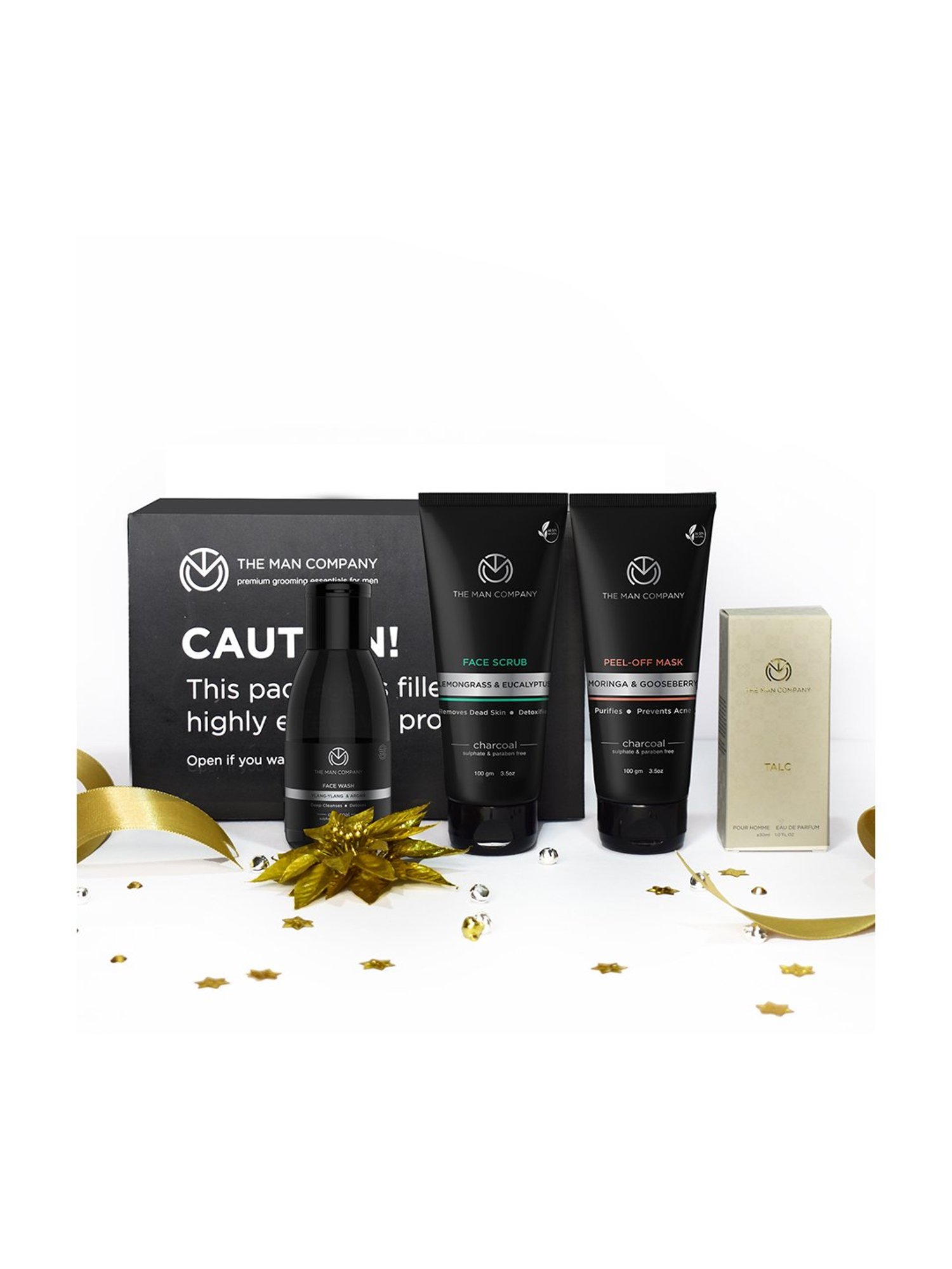 Ustraa Power Face Wash & Hair Growth Vitalizer Combo Set