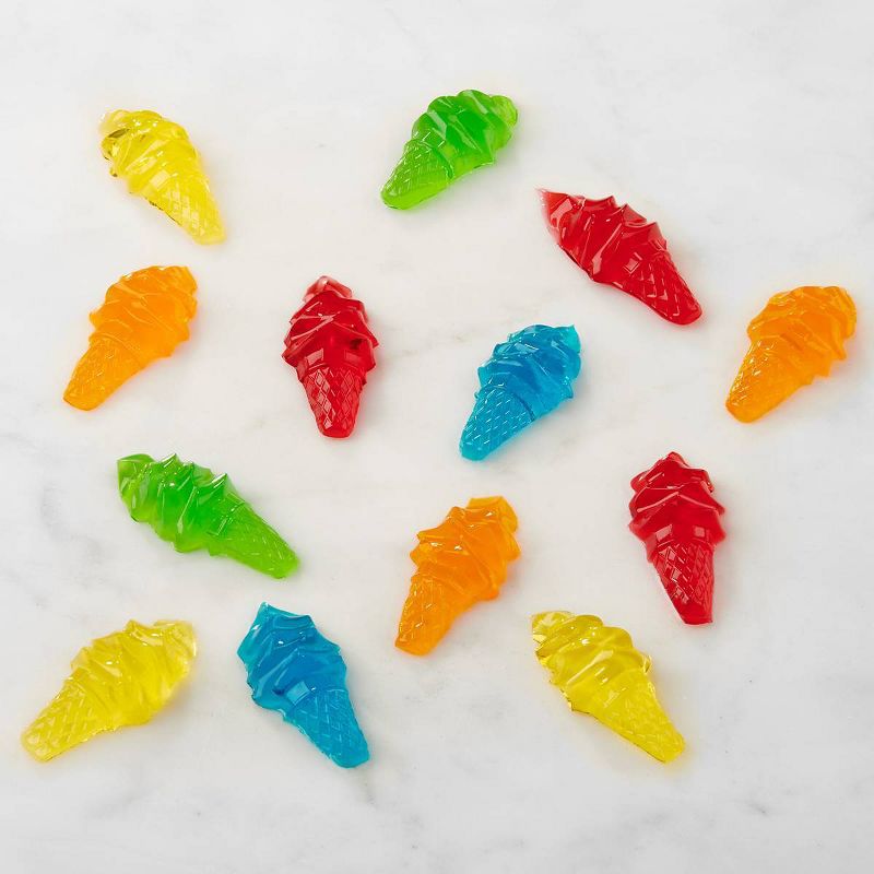 Trudeau 2pk Ice Cream Cone Choclate Molds Tropical Blue