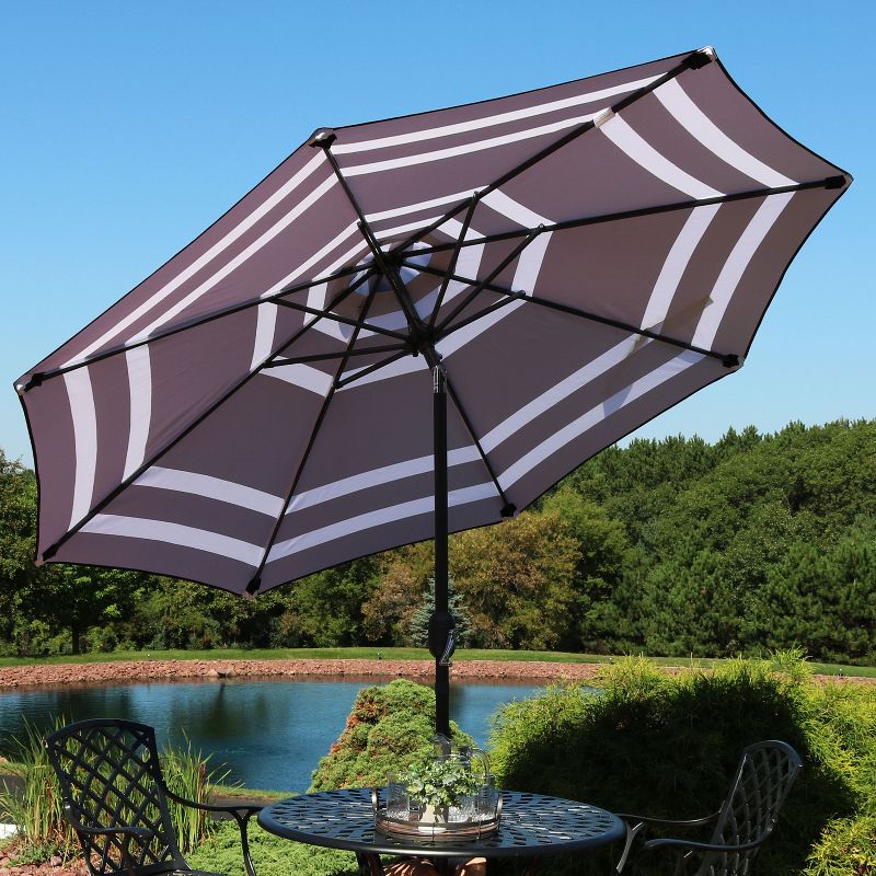 Costway 6.5FT Patio Beach Umbrella Sun Shade Tilt Carry Bag