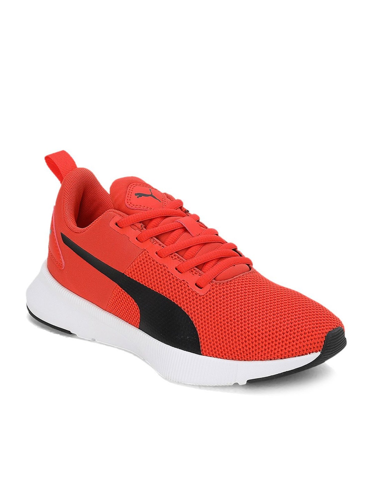 Puma Kids Red & Black Running Shoes