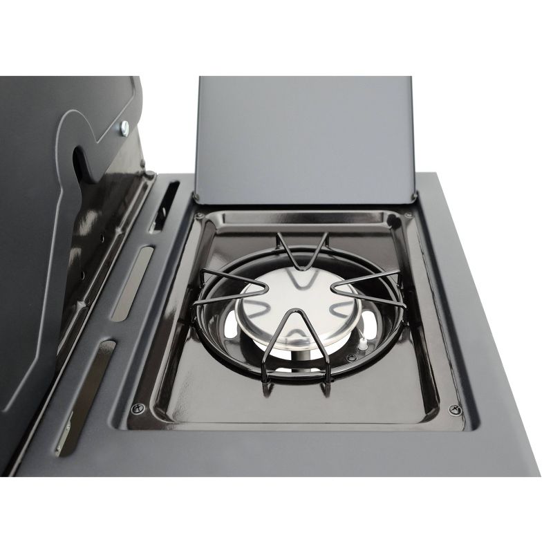 Kenmore 6-Burner XL Grill with Side Propane Gas Burner PG-40611S0L