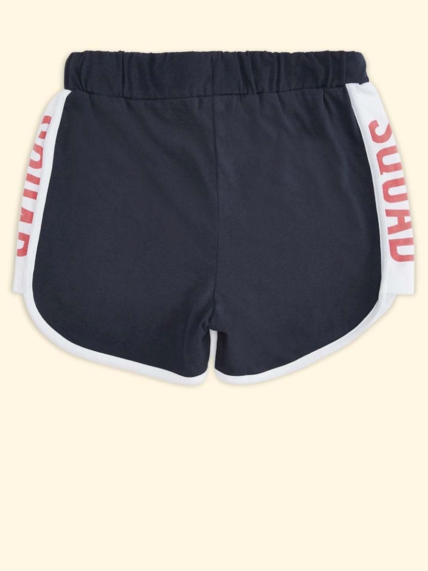United Colors of Benetton Kids White Solid Shorts