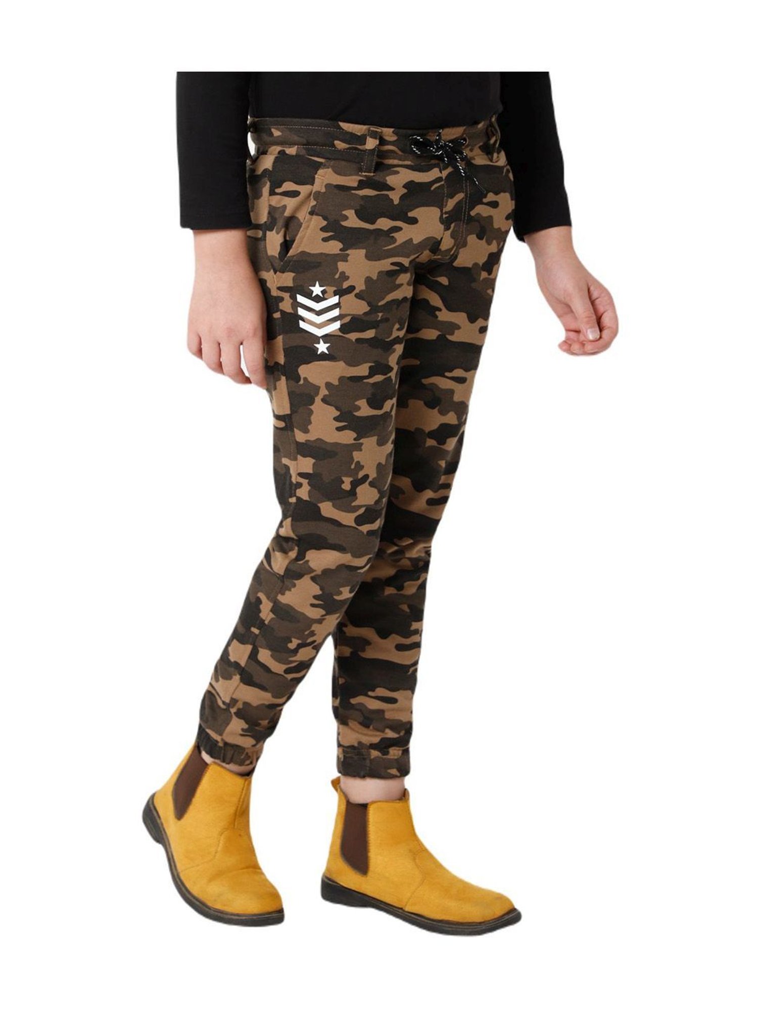Proteens Kids Brown Camouflage Joggers