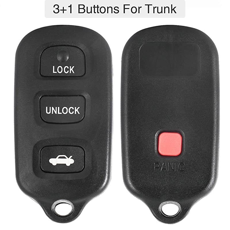 Replacement Key Fob Cover Shell Fit with 4Runner Sequoia