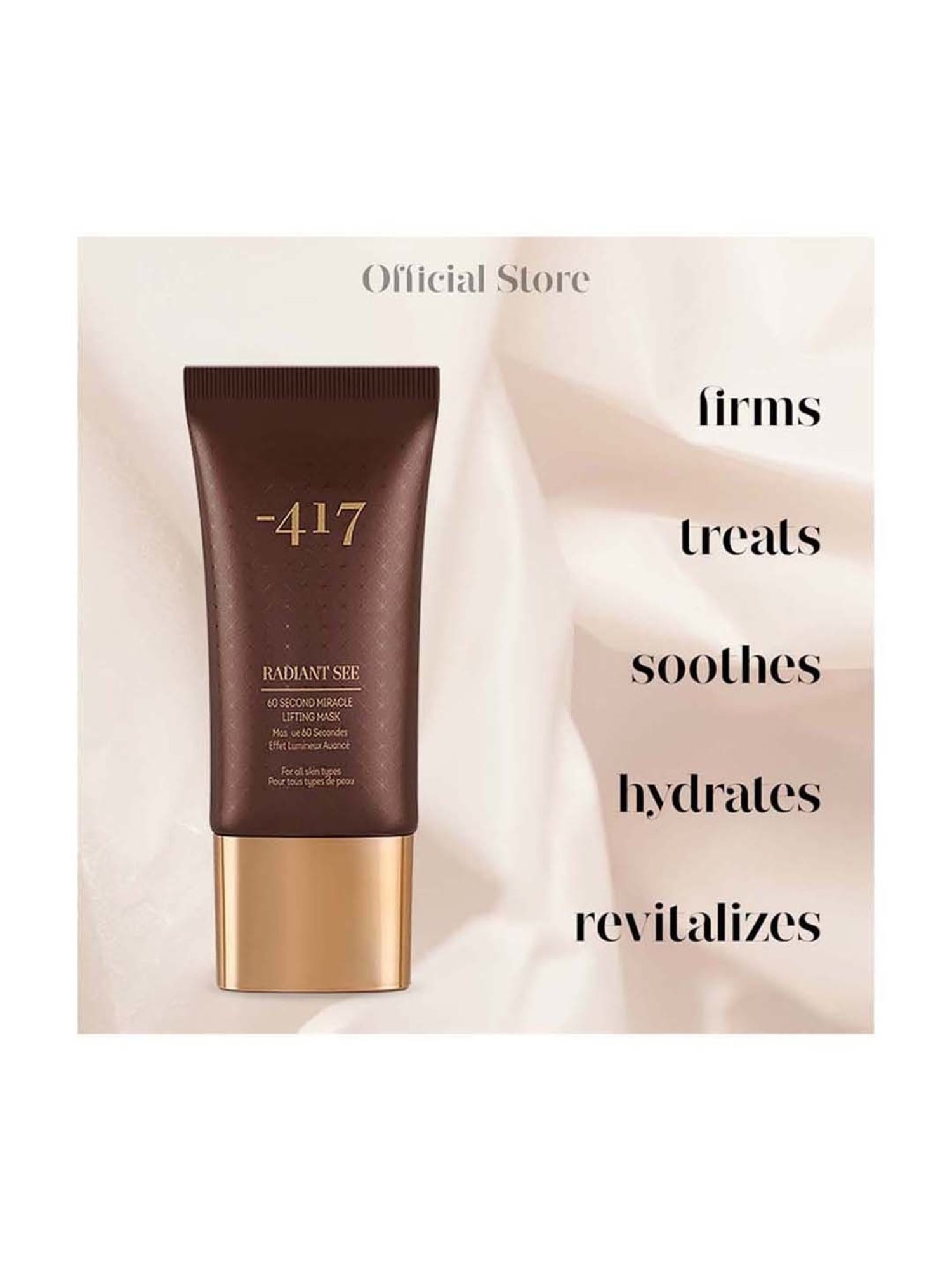 Minus 417 Radiant See 60 Second Miracle Lifting Mask 50 ml