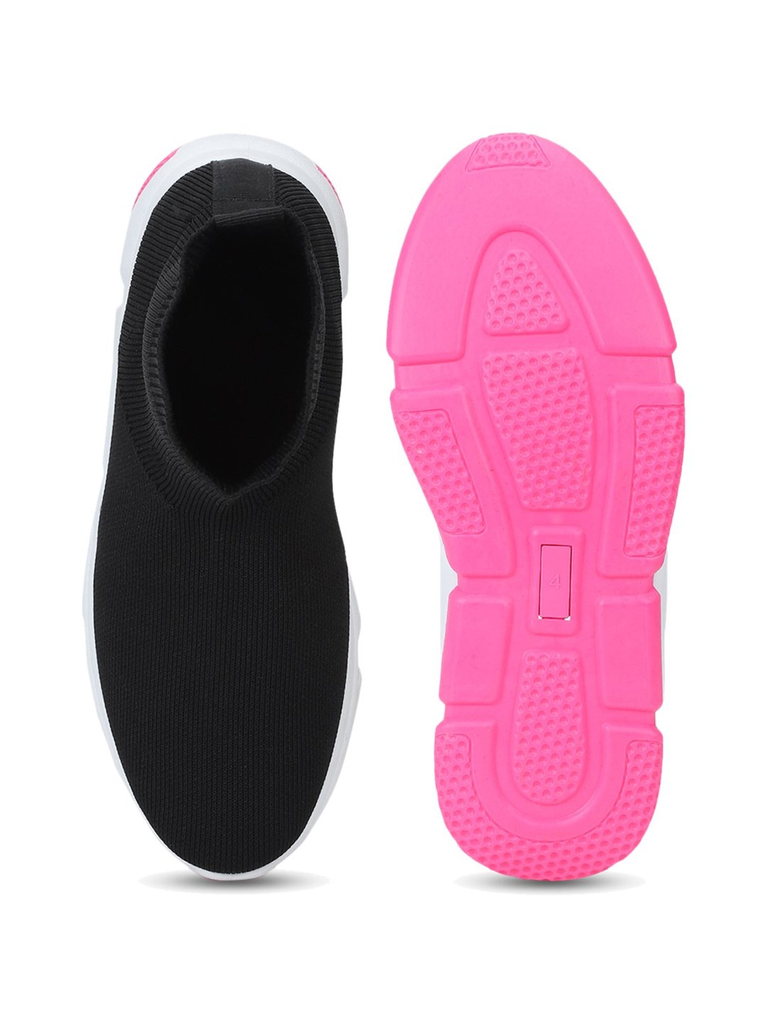 Truffle Collection Women's Black Running Shoes