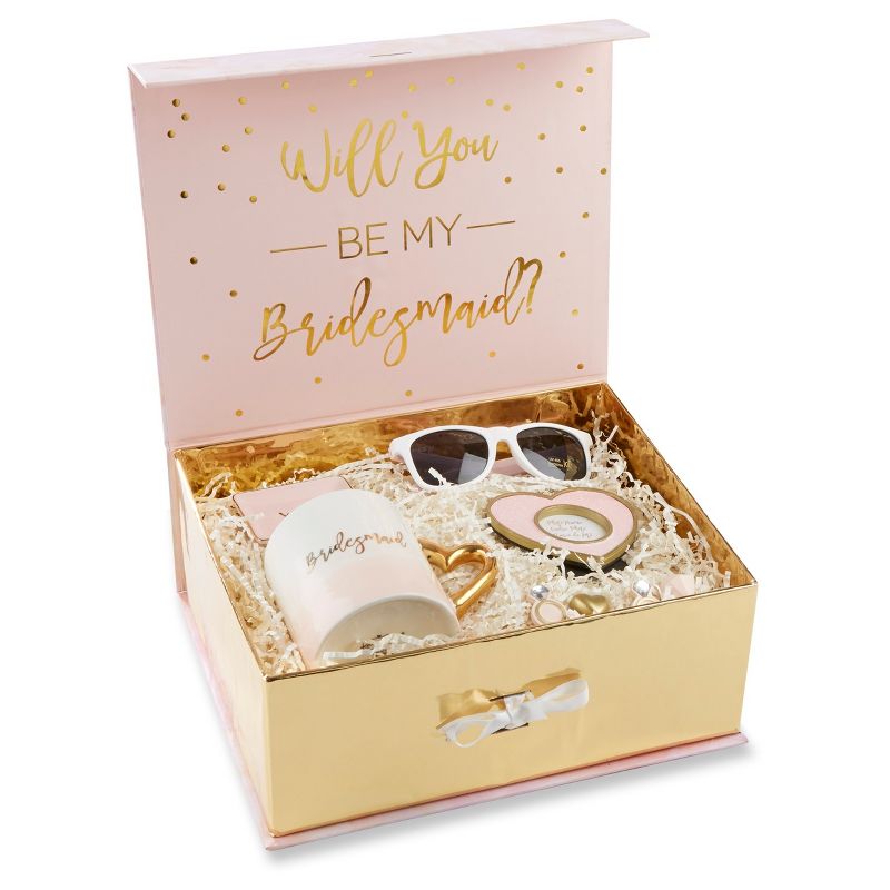 "Will You Be My Bridesmaid" Wedding Kit Gold