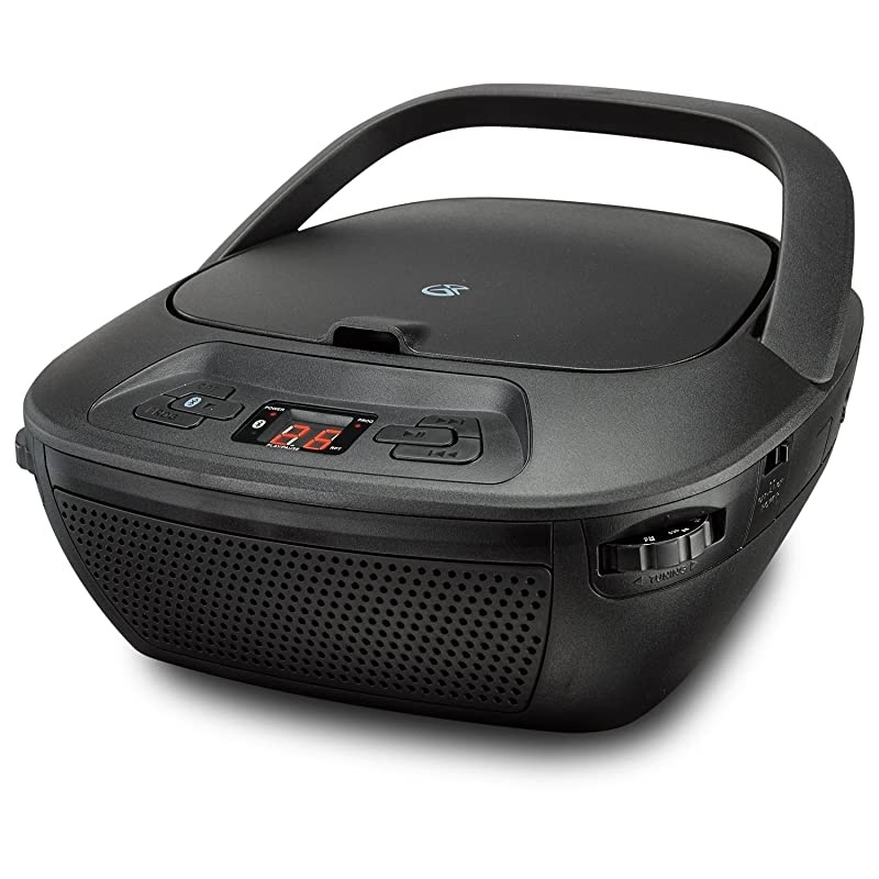 Portable Bluetooth BoomboxCd Player Black BCB117B