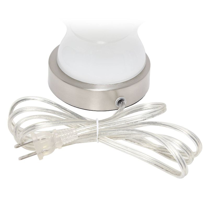 Paseo Table Lamp with Fabric Shade White - Lalia Home