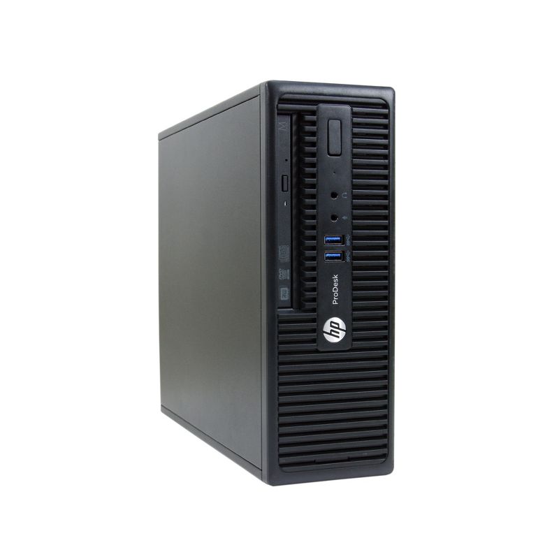 HP 400 G3-SFF Certified Pre-Owned PC, Core i7-6700 3.4GHz, 16GB Ram, 512GB SSD, DVD, Win10 Pro (64-bit) Manufactured Refurbished