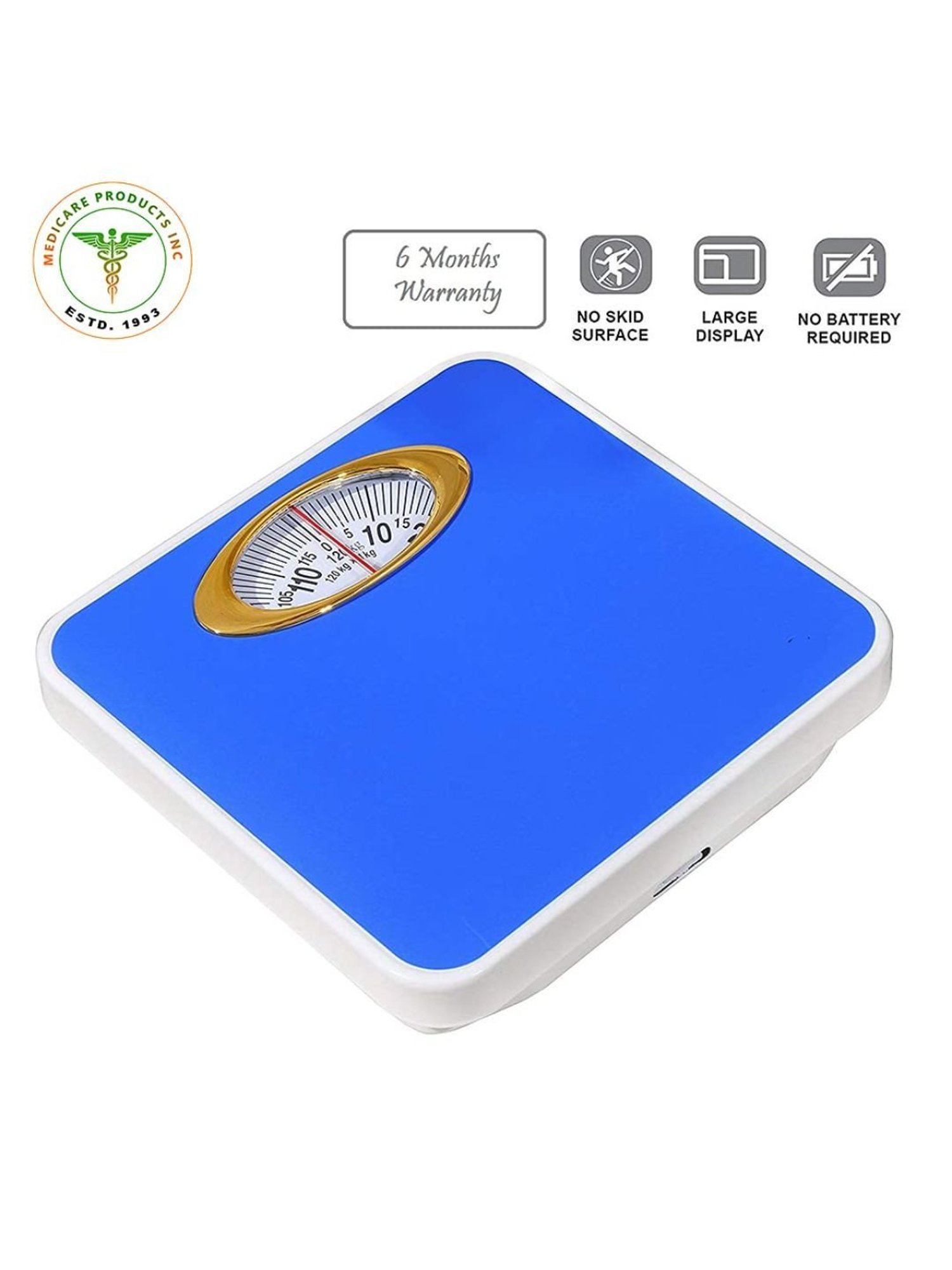 MCP Analogue Manual Mechanical Weighing Machine (Blue)