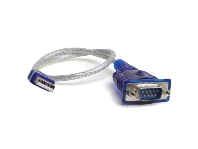 1' USB to RS-232 (DB-9 Male) Cable - Add a Serial Port to your DVR System via USB! Support PTZ Control or Datas