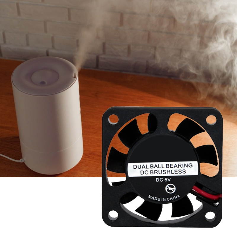 Cooling Fan Hydraulic Bearing Stable Performance Plastic Silent Heat Resistant Radiator Fan for Computer DC24V