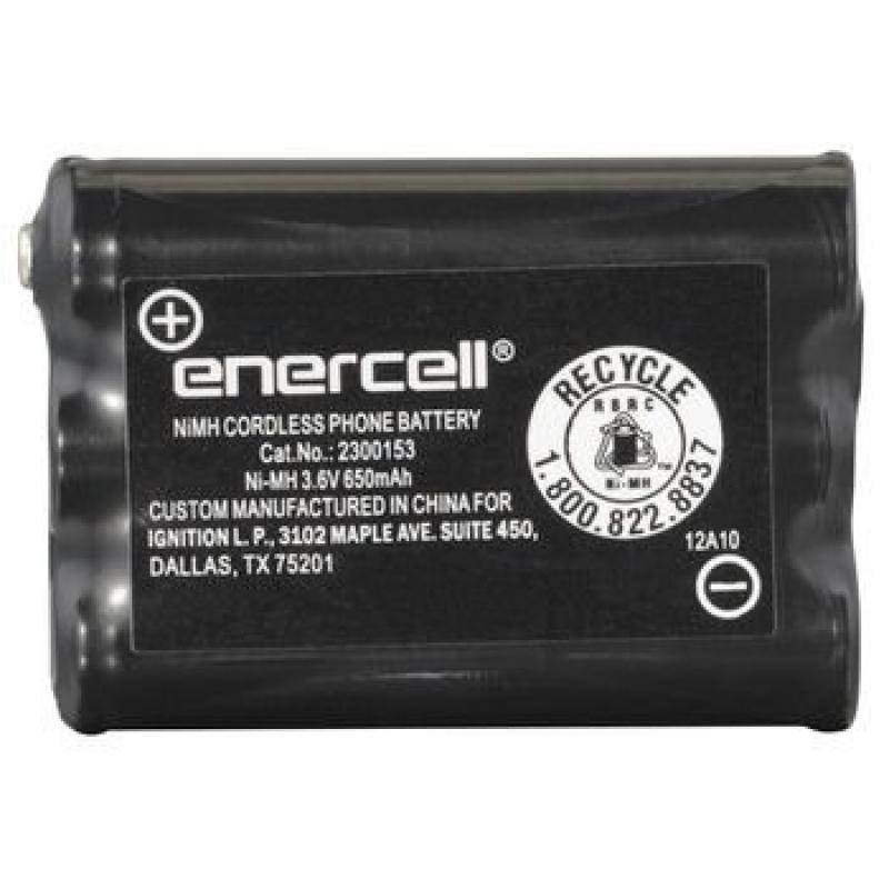 Enercell 3.6V/650mAh Cordless Phone Ni-MH Replacement Battery