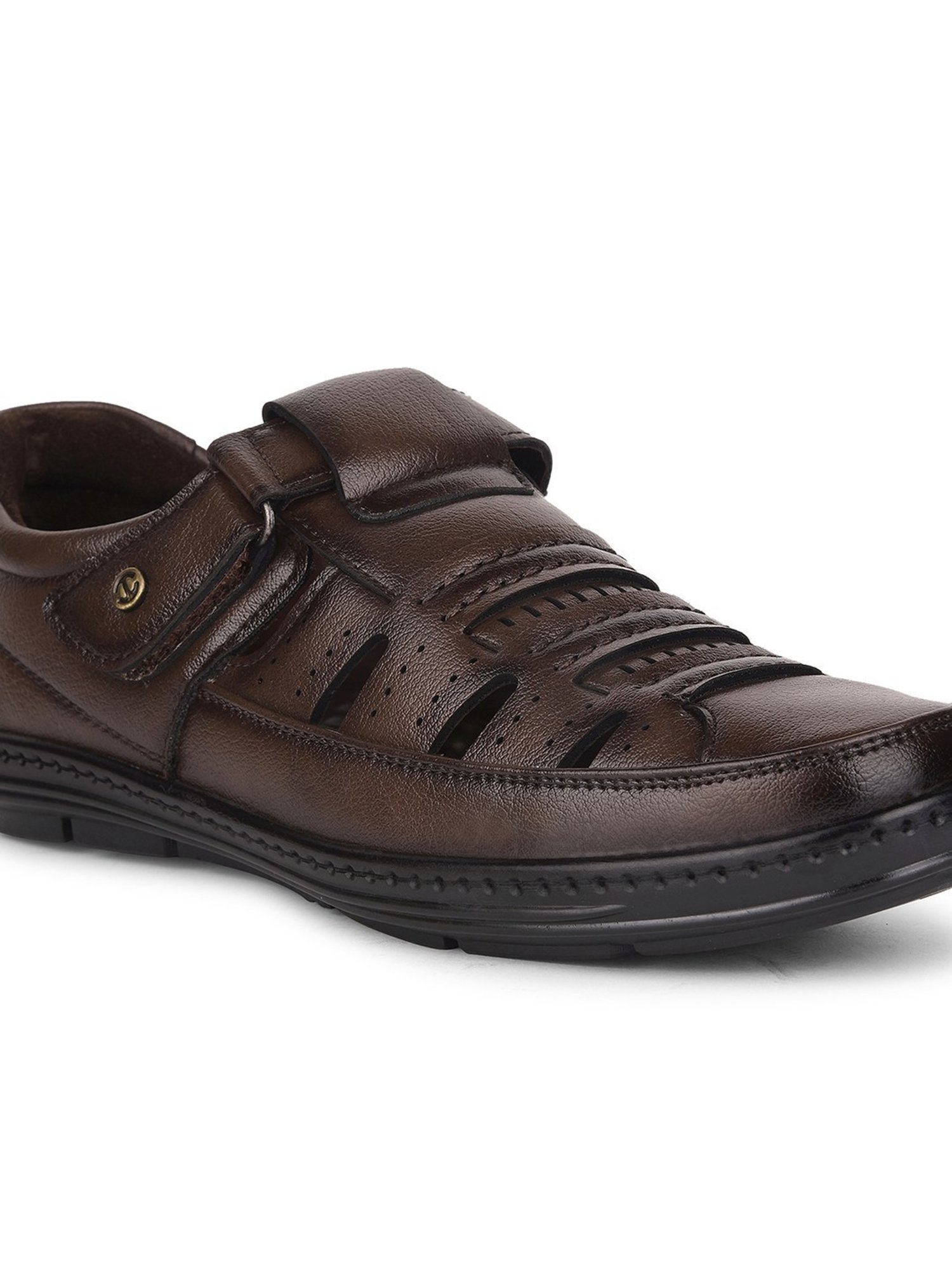 Healers by Liberty Men's Brown Fisherman Sandals