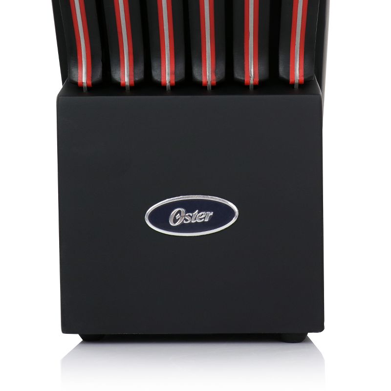 Oster Durbin 14 Piece Stainless Steel Cutlery Set with Block