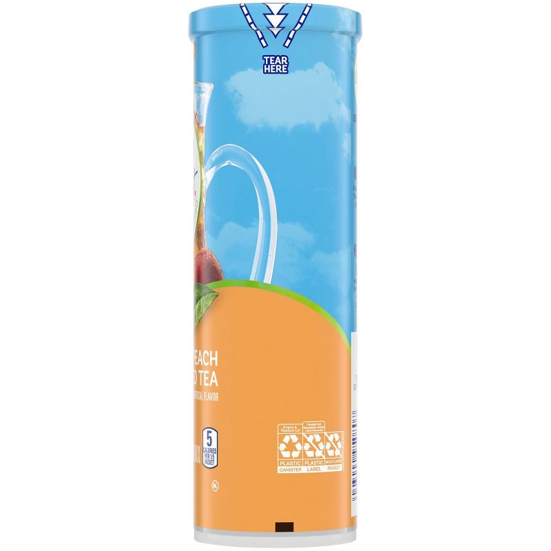 Crystal Light Peach Iced Tea Drink Mix - 6pk/0.25oz Pouches