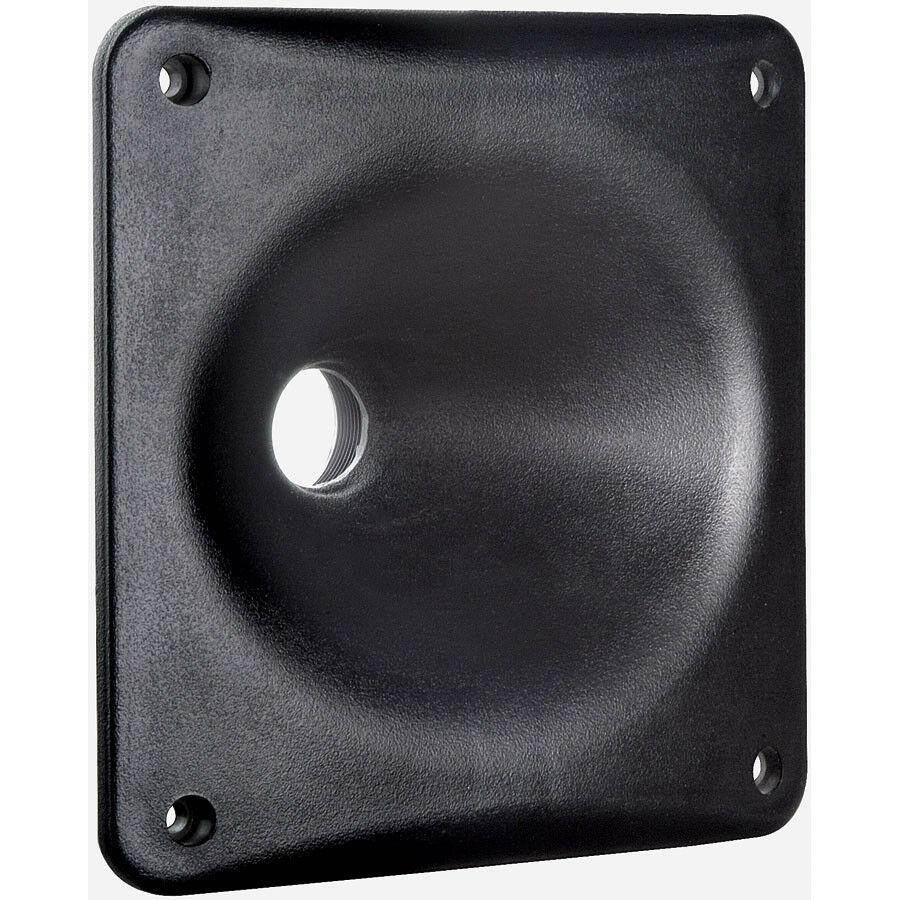 NEW (1) 6" x 6" Elliptical Wave Guide Horn Lens.1 3/8 Threaded.Throat Flare End.