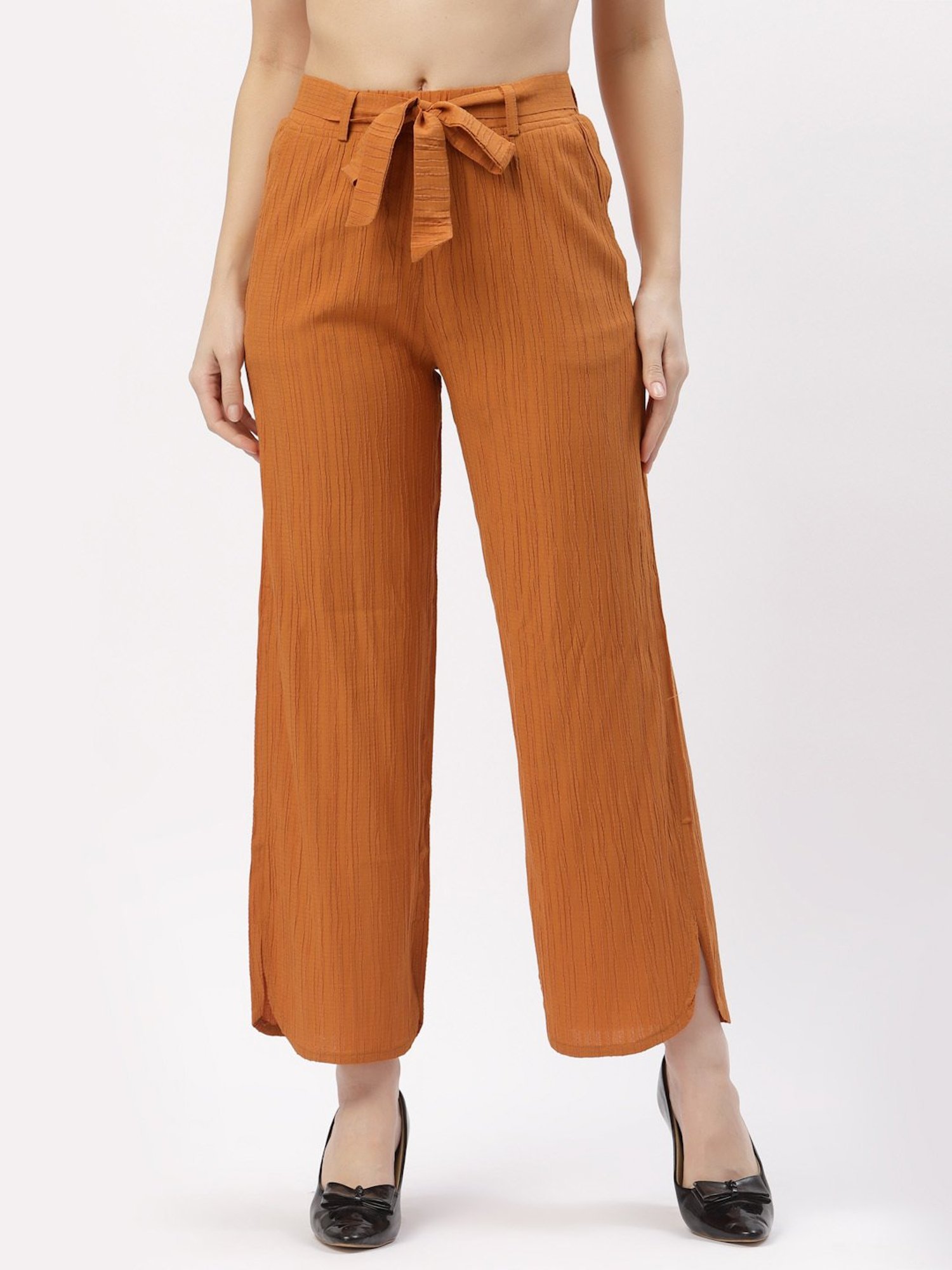 Westwood Brown Striped Pants
