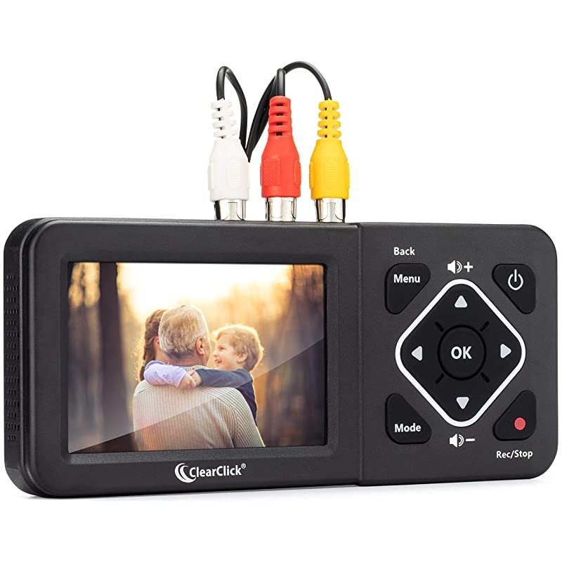 Video to Digital Converter 2.0 (Second Generation) - Record Video from VCR's, VHS Tapes, AV, RCA, Hi8, Camcorder, DVD, Gaming Systems