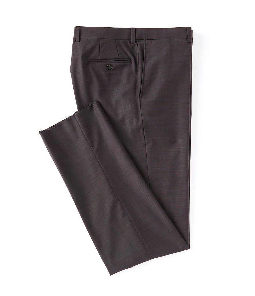 Cremieux Modern Fit Flat Front Solid Color Dress Pants