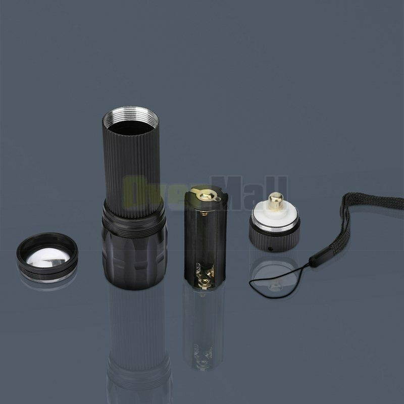 3Pcs Tactical Flashlight Military Grade Torch Small Super Bright Handheld Light