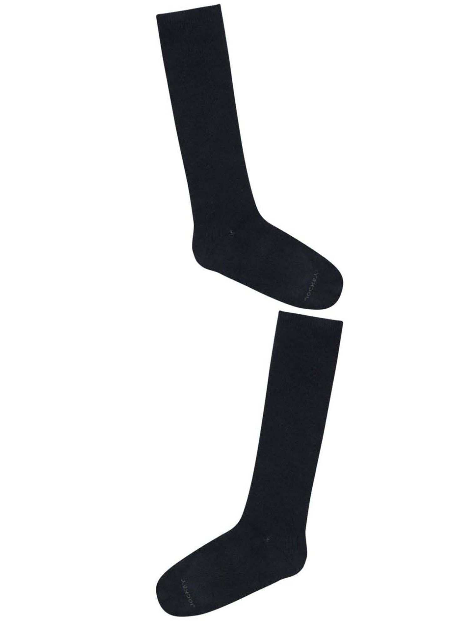 Bonjour Kids Black Regular Fit School Socks - Pair of 5