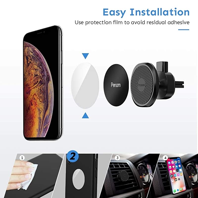 Magnetic Car Phone Mount  Cell Phone Holder for Car Universal Magnetic Phone Car Mount for Most Smart Phone