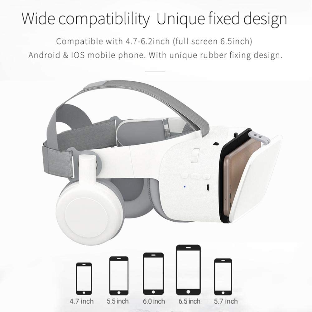 Andoer Virtual Reality Glasses 3D VR Box Glasses Headset Universal for Android iOS Windows Smart Phones with 4.7 to 6.0 Inches
