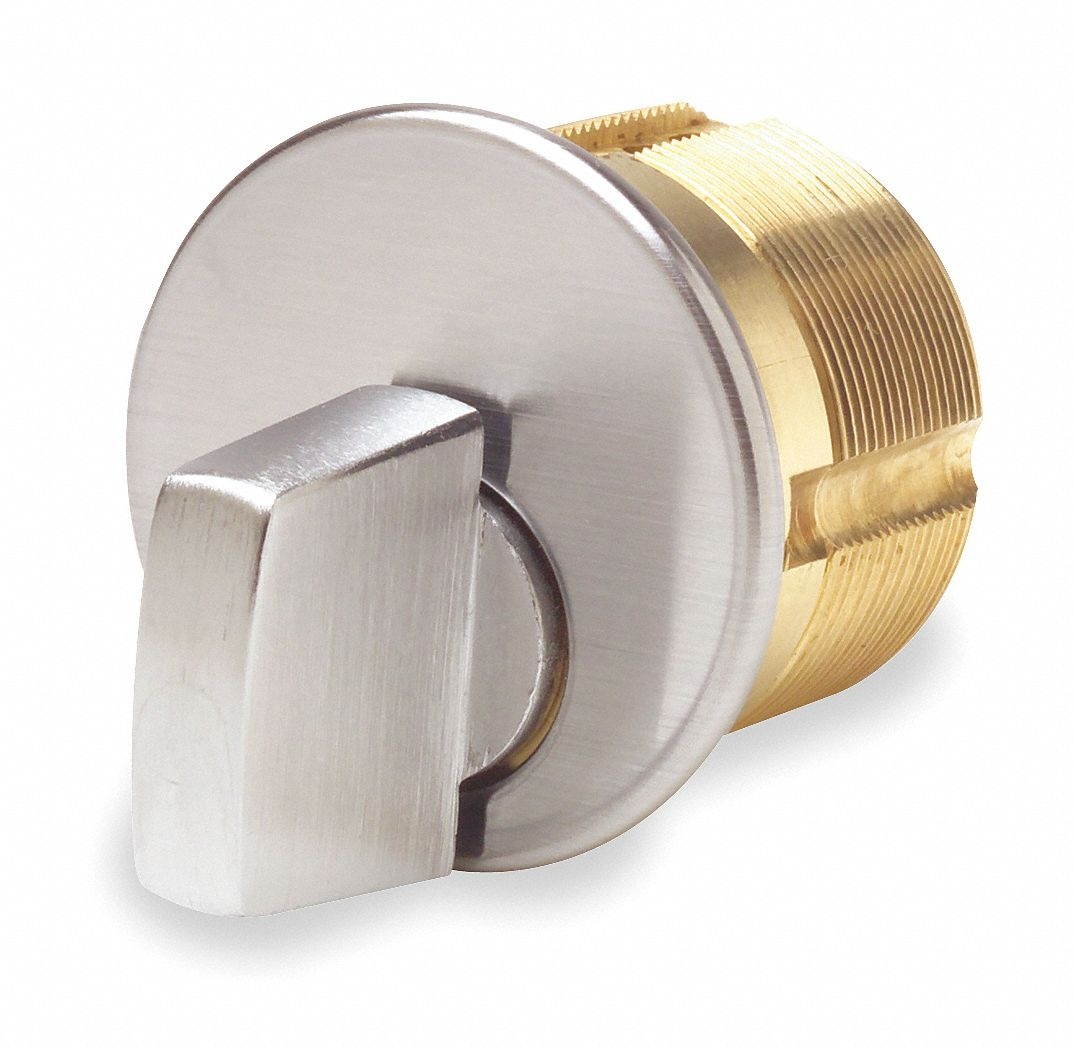 Brass Cylinder, Chrome, 5 Pin